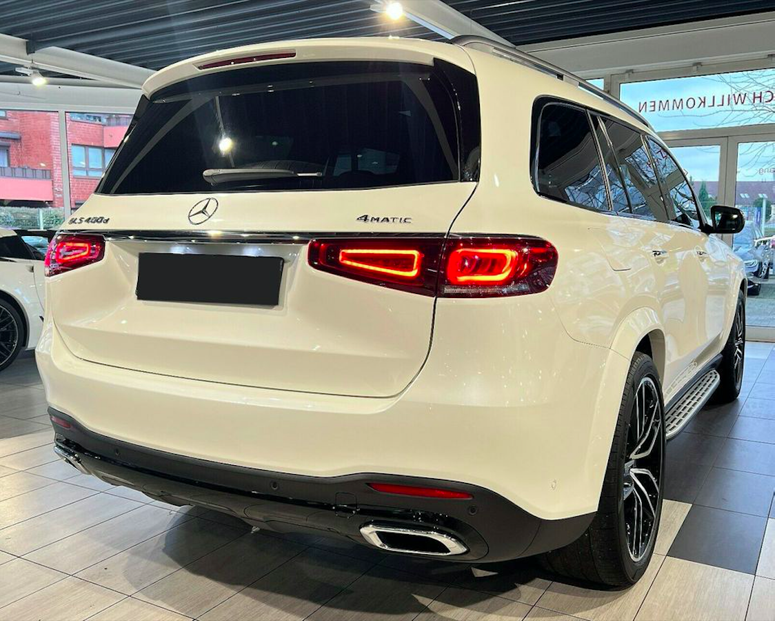 MERCEDES GLS 400d AMG - předváděcí auto - SKLADEM - super cena | online nákup | online prodej | bílá metalíza | autoibuy.com